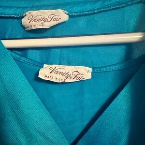 Vanity Fair Vibrant Blue Blouse